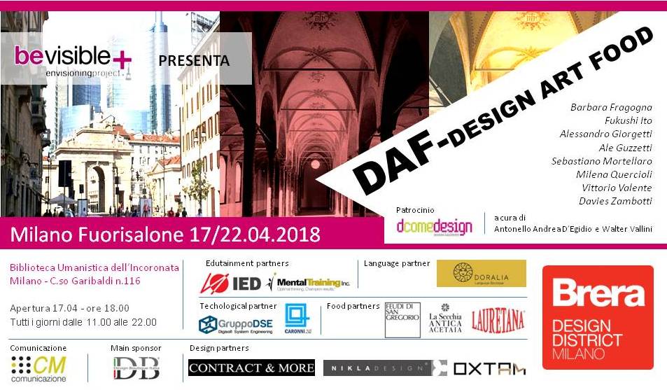 Daf- Design Art Food Fuorisalone Milano